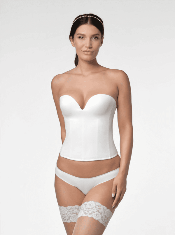 Poirier 18-300 Korset Seamless Ivory | Maat: 85D