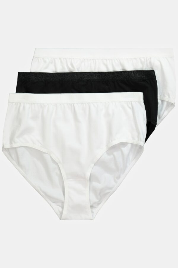 Grote Maten Tailleslips, Dames, wit, Maat: 70/72, Katoen, Ulla Popken