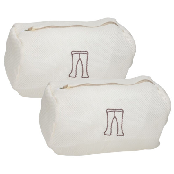 Gerimport waszakken Iris - 2x - 30 x 20 cm - voor delicaat wasgoed - lingerie/bh waszak