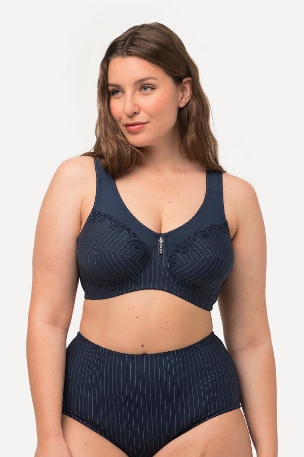 Grote Maten Steun beha, Dames, blauw, Maat: 130G, Synthetische vezels/Katoen, Ulla Popken