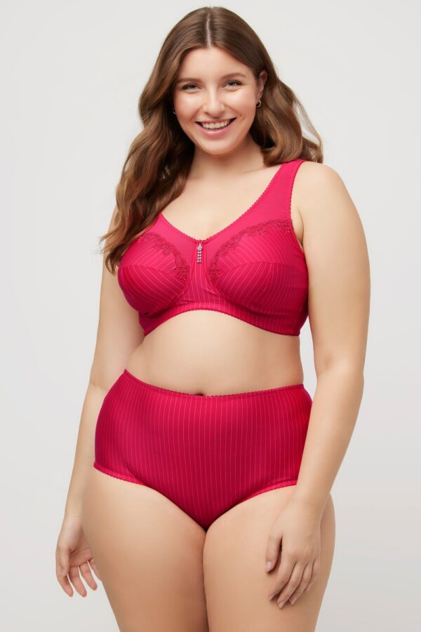 Grote Maten Steun beha, Dames, roze, Maat: 95C, Synthetische vezels/Katoen, Ulla Popken