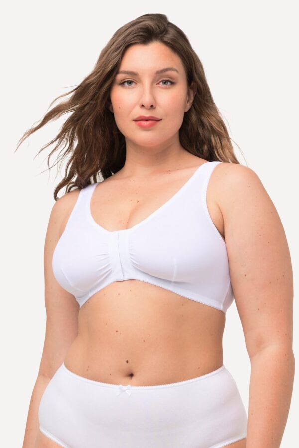 Grote Maten Bustier, Dames, wit, Maat: 130D, Synthetische vezels/Elastaan, Ulla Popken