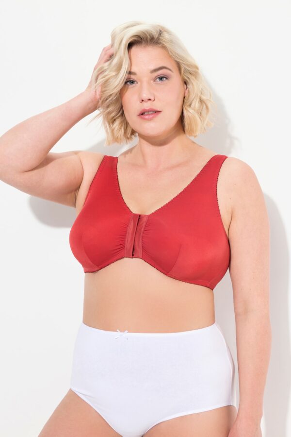 Grote Maten Bustier, Dames, rood, Maat: 95D, Synthetische vezels/Elastaan, Ulla Popken