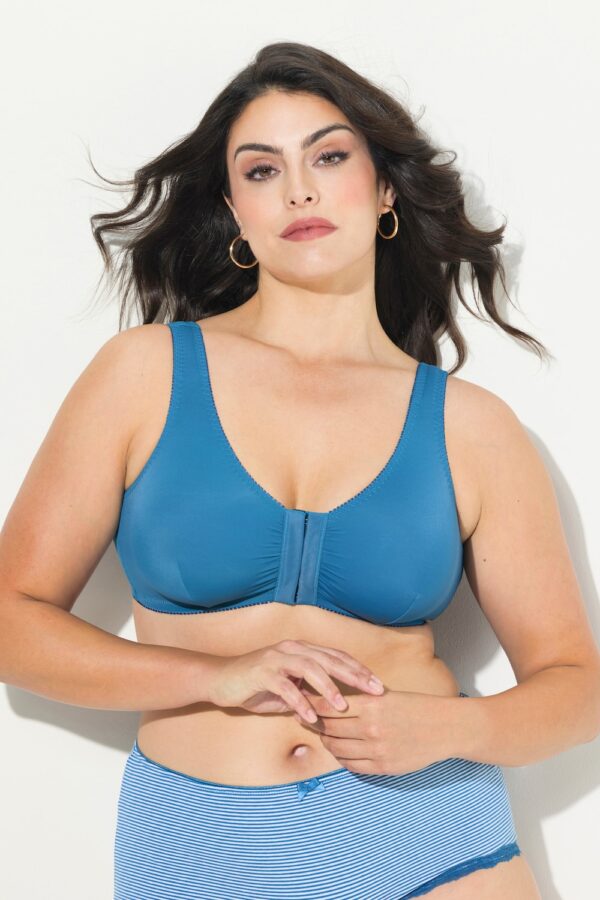 Grote Maten Bustier, Dames, turquoise, Maat: 90D, Synthetische vezels/Elastaan, Ulla Popken