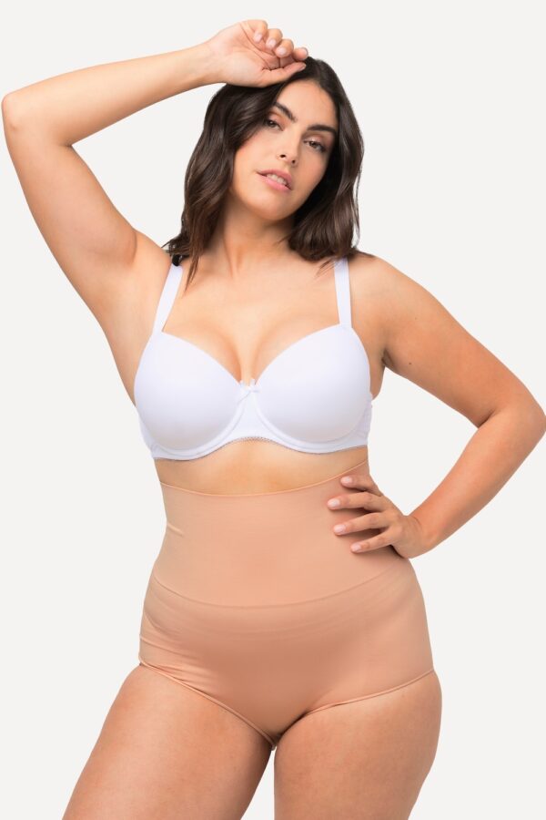 Grote Maten Shaping-slip, Dames, oranje, Maat: 42/44, Synthetische vezels/Elastaan, Ulla Popken