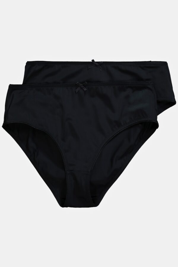 Grote Maten Slips, Dames, zwart, Maat: 54/56, Katoen/Synthetische vezels/Elastaan, Ulla Popken