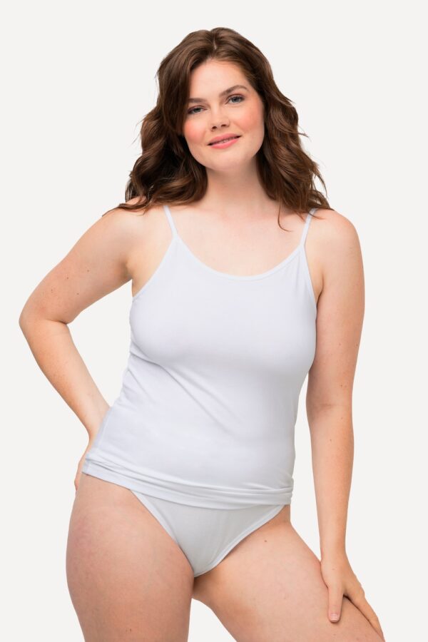 Grote Maten Hemd, Dames, wit, Maat: 50/52, Katoen, Ulla Popken