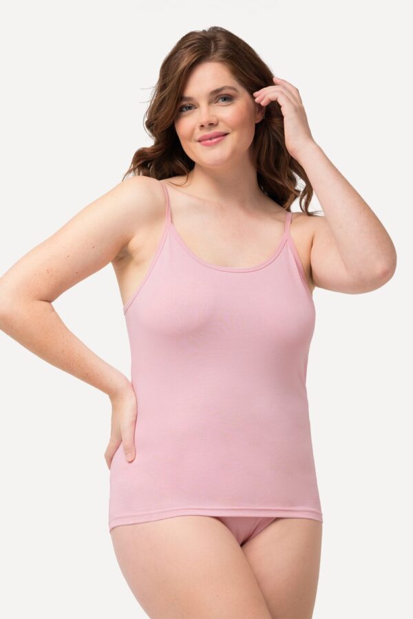 Grote Maten Hemd, Dames, roze, Maat: 54/56, Katoen, Ulla Popken