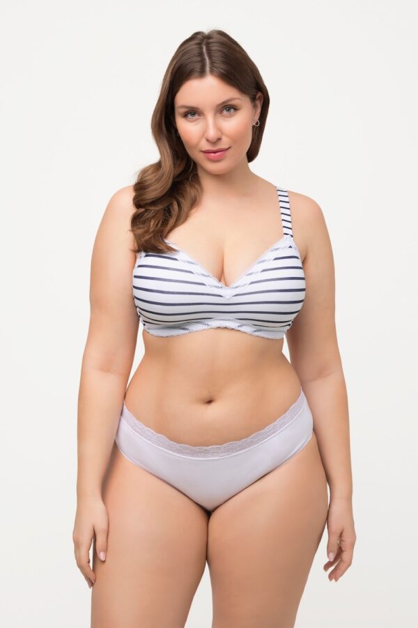 Grote Maten beha, Dames, blauw, Maat: 90D, Katoen, Ulla Popken