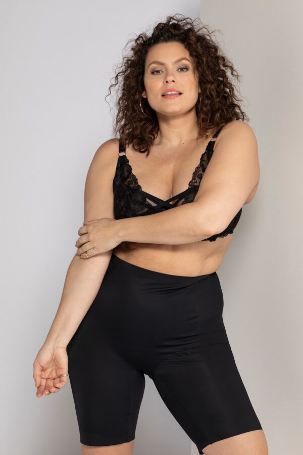 Grote Maten Panty, Dames, zwart, Maat: 42/44, Synthetische vezels/Elastaan, Ulla Popken