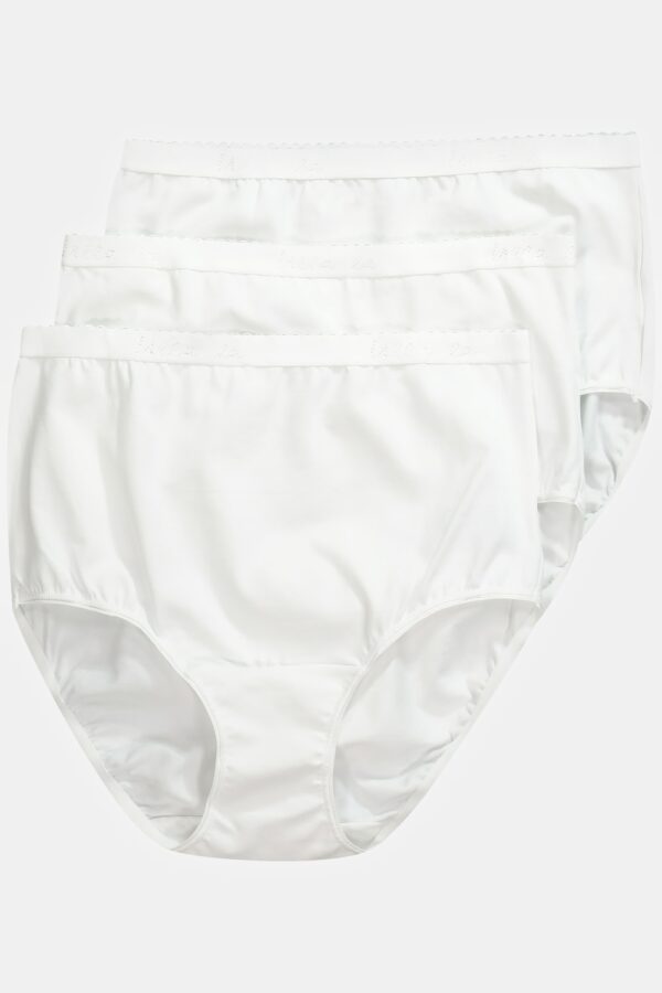 Grote Maten Slips, Dames, wit, Maat: 42/44, Katoen, Ulla Popken