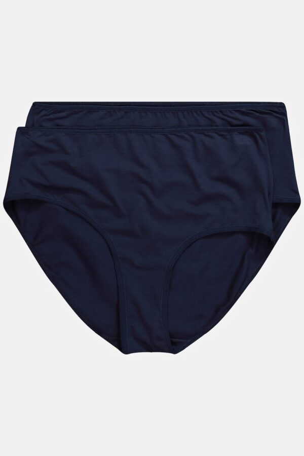 Grote Maten Maxislips, Dames, blauw, Maat: 54/56, Katoen, Ulla Popken