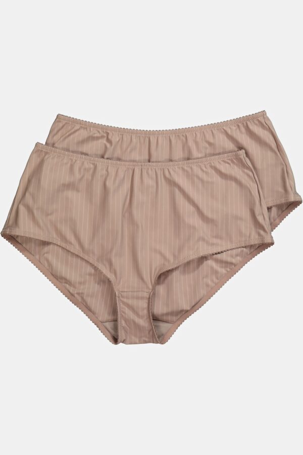 Grote Maten Midislips, Dames, bruin, Maat: 54/56, Katoen/Synthetische vezels, Ulla Popken