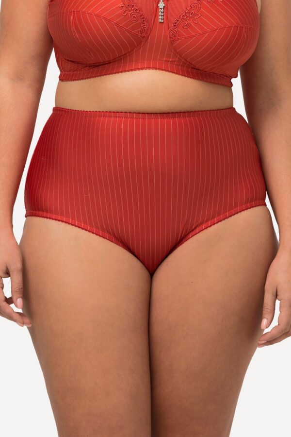 Grote Maten Midislips, Dames, rood, Maat: 42/44, Katoen/Synthetische vezels, Ulla Popken