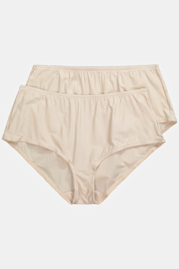 Grote Maten Midislips, Dames, geel, Maat: 58/60, Katoen/Synthetische vezels, Ulla Popken