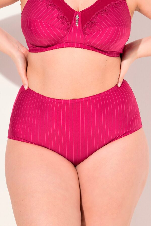 Grote Maten Midislips, Dames, roze, Maat: 50/52, Katoen/Synthetische vezels, Ulla Popken