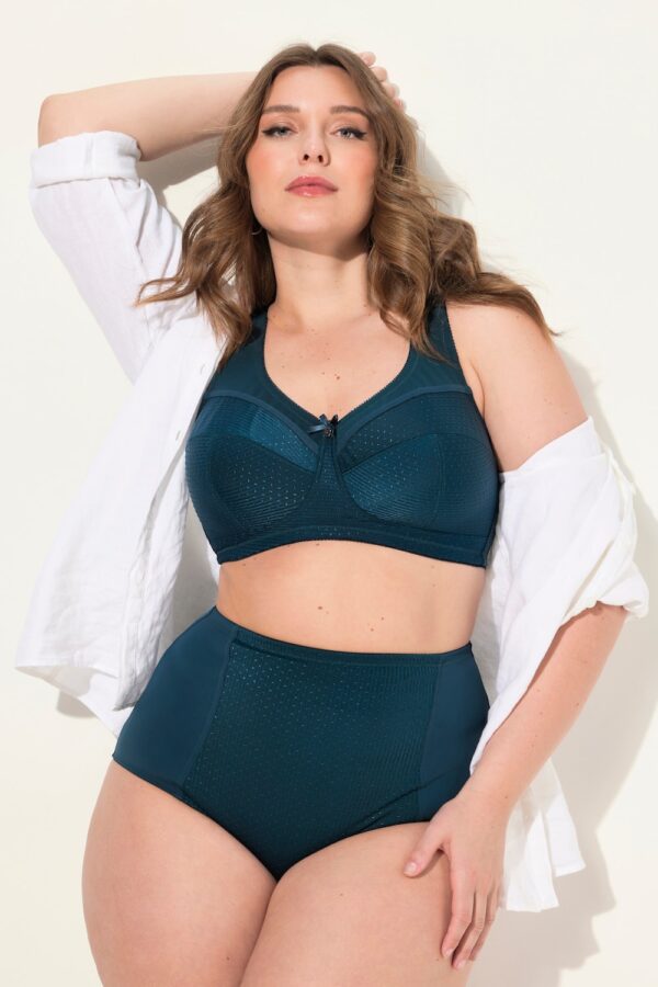 Grote Maten Kelly steun beha, Dames, turquoise, Maat: 105H, Synthetische vezels, Ulla Popken