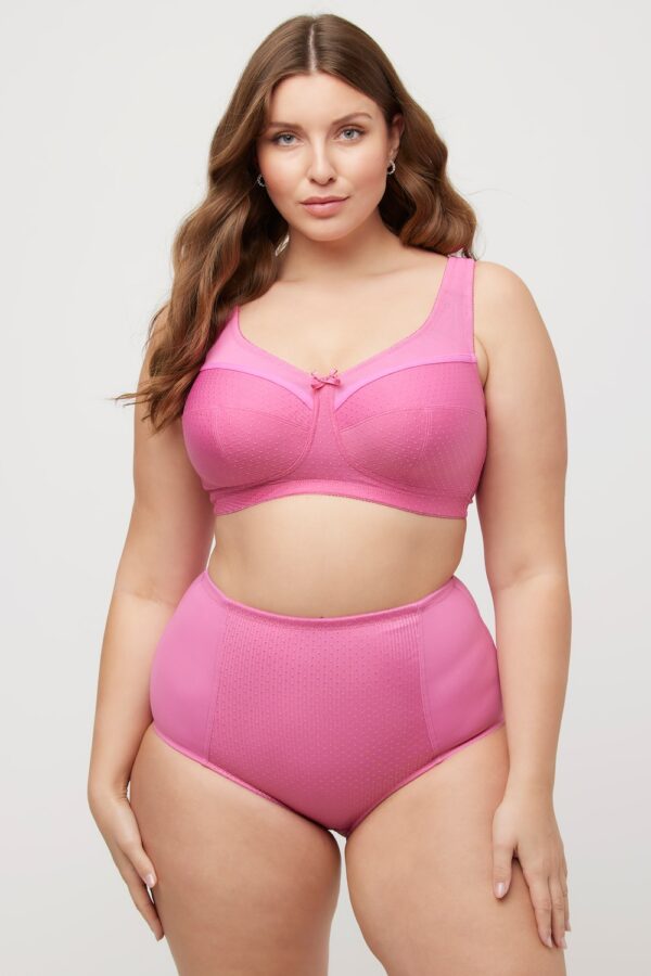 Grote Maten Kelly steun beha, Dames, roze, Maat: 105C, Synthetische vezels, Ulla Popken