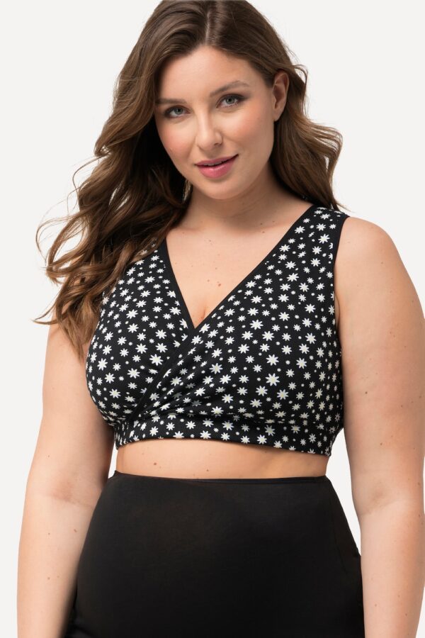 Grote Maten Bellieva borstvoedings-bustier, Dames, zwart, Maat: 66/68, Katoen, Ulla Popken