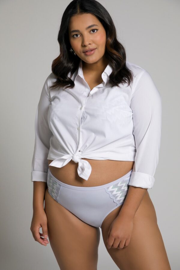 Grote Maten slip, Dames, blauw, Maat: 54/56, Katoen/Synthetische vezels/Polyester, Ulla Popken