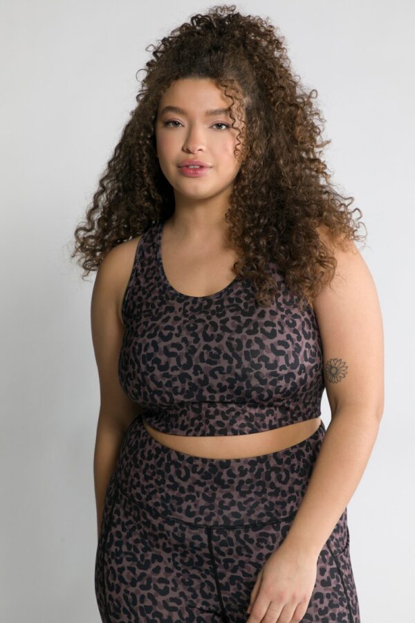 Grote Maten sportbeha, Dames, roze, Maat: 42/44, Polyester/Elastaan, Studio Untold