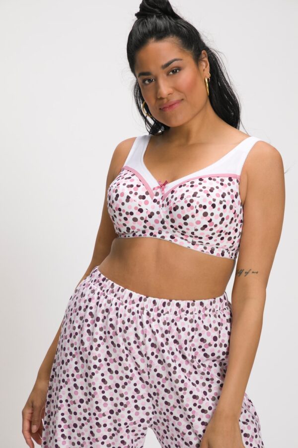 Grote Maten comfortbeha, Dames, wit, Maat: 95F, Katoen, Ulla Popken