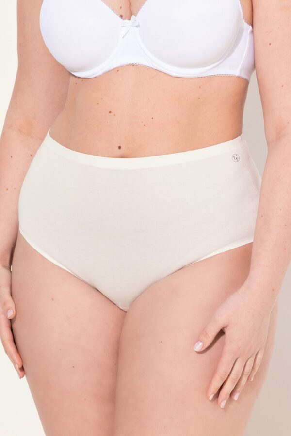 Grote Maten Slips, Dames, beige, Maat: 58/60, Katoen/Synthetische vezels, Ulla Popken