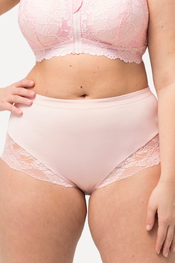 Grote Maten Midislip, Dames, roze, Maat: 50/52, Katoen/Synthetische vezels/Elastaan, Ulla Popken
