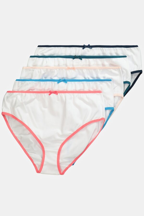 Grote Maten Midislips, Dames, wit, Maat: 54/56, Katoen, Ulla Popken