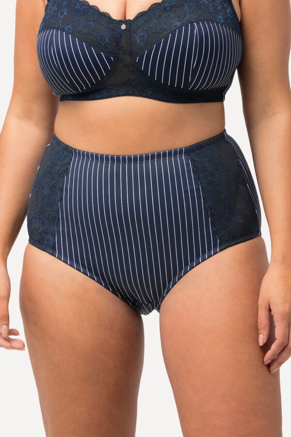 Grote Maten Shaping maxi-slip, Dames, blauw, Maat: 58/60, Katoen/Synthetische vezels/Elastaan, Ulla Popken