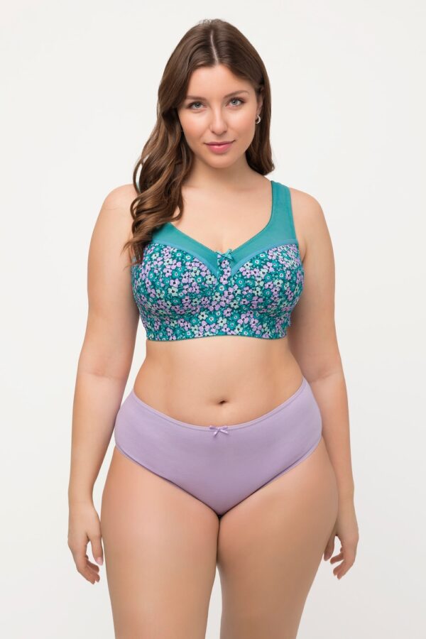 Grote Maten comfortbeha, Dames, turquoise, Maat: 105C, Synthetische vezels, Ulla Popken