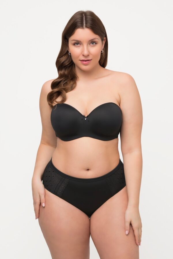 Grote Maten Multiway-BH, Dames, zwart, Maat: 105D, Synthetische vezels/Elastaan, Ulla Popken