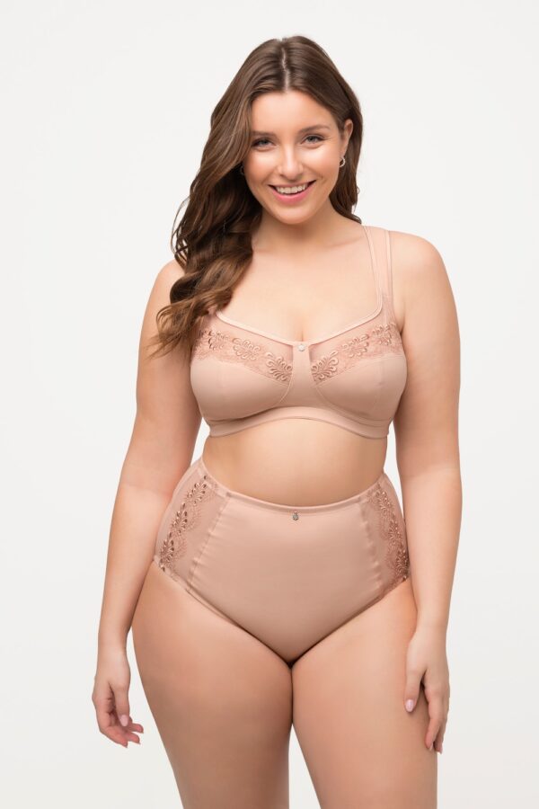 Grote Maten Vormend pantybroekje, Dames, oranje, Maat: 54/56, Katoen/Synthetische vezels/Polyester, Ulla Popken