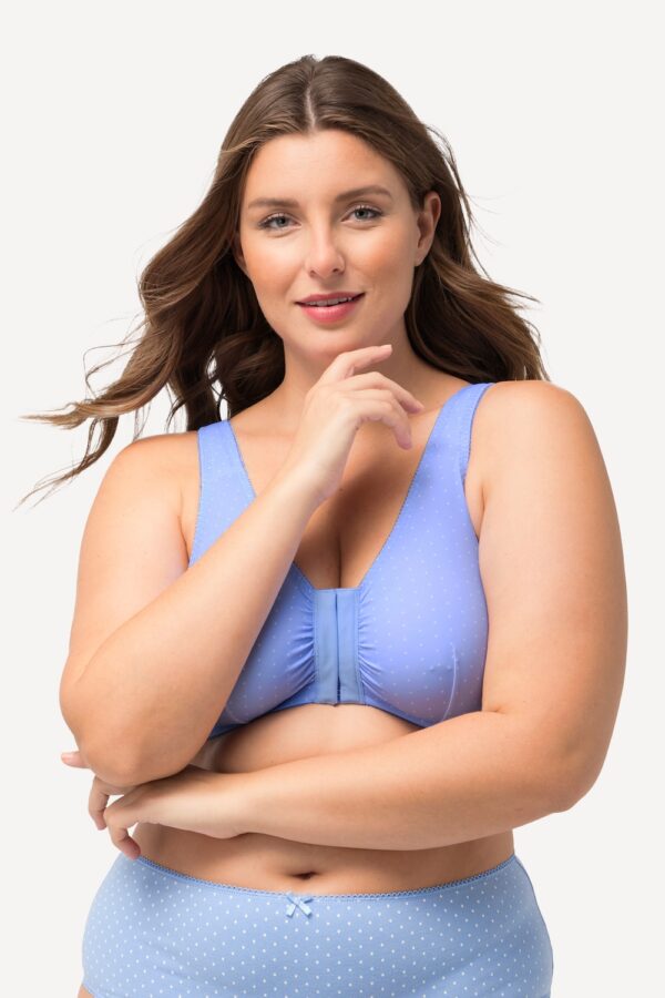 Grote Maten Bustier, Dames, blauw, Maat: 95D, Synthetische vezels/Elastaan, Ulla Popken