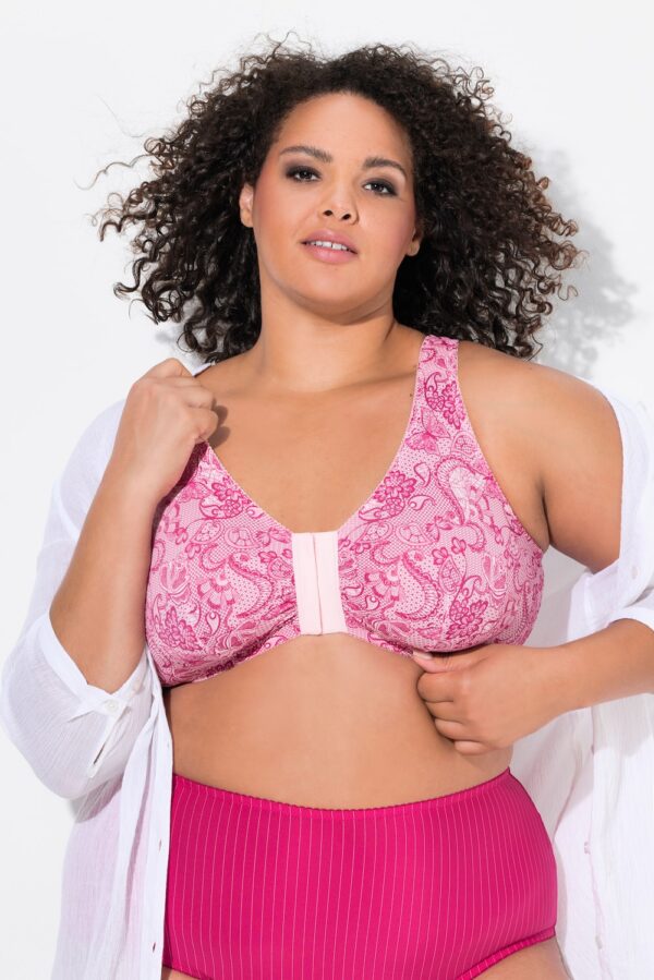 Grote Maten Bustier, Dames, roze, Maat: 100D, Synthetische vezels/Elastaan, Ulla Popken