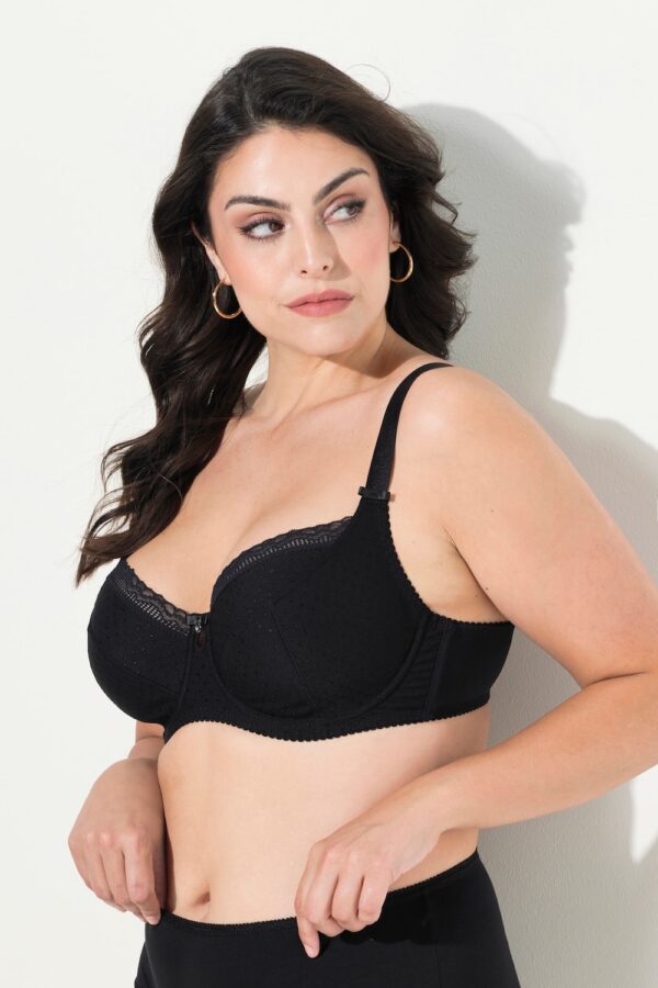 Grote Maten Beugelbeha, Dames, zwart, Maat: 100G, Synthetische vezels/Elastaan, Ulla Popken