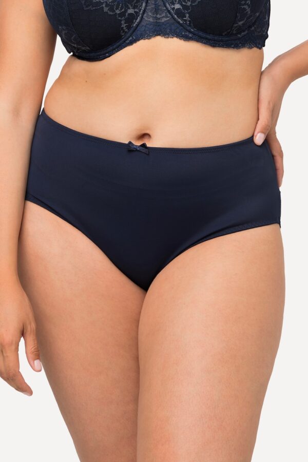 Grote Maten Midislip, Dames, blauw, Maat: 54/56, Katoen/Synthetische vezels/Elastaan, Ulla Popken