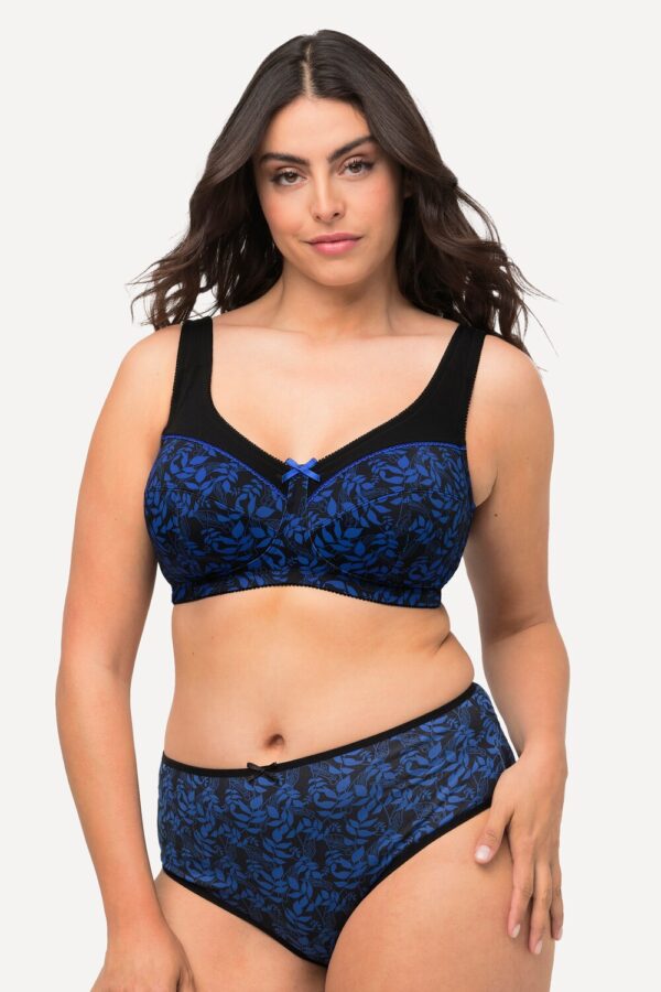 Grote Maten Steun beha, Dames, zwart, Maat: 130E, Synthetische vezels, Ulla Popken