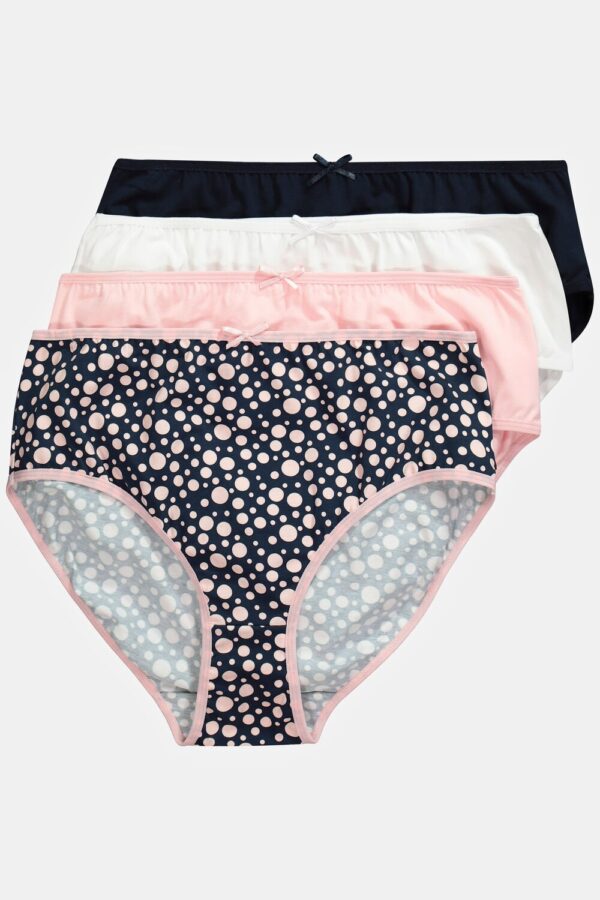 Grote Maten Midislips, Dames, wit, Maat: 42/44, Katoen, Ulla Popken