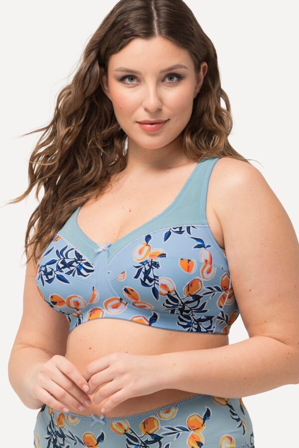 Grote Maten Steun beha, Dames, blauw, Maat: 110E, Synthetische vezels, Ulla Popken