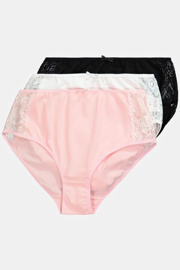 Grote Maten Midislips, Dames, wit, Maat: 54/56, Katoen/Synthetische vezels/Elastaan, Ulla Popken