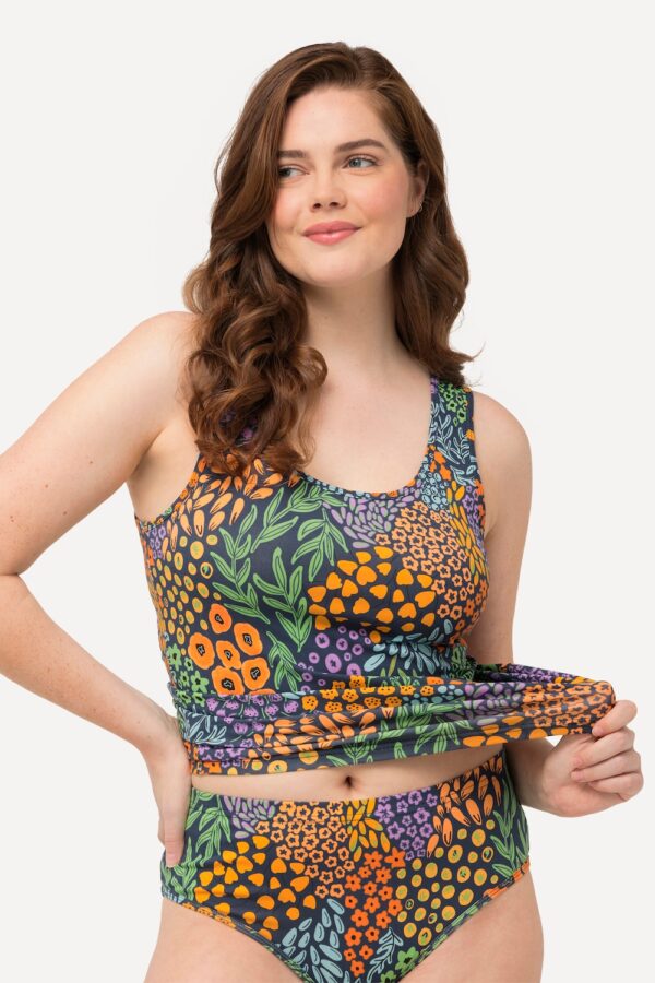 Grote Maten Tanktops, Dames, blauw, Maat: 46/48, Katoen, Ulla Popken