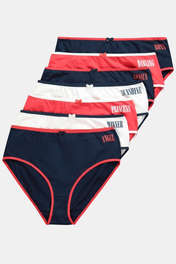 Grote Maten Midi-slips, Dames, blauw, Maat: 58/60, Katoen, Ulla Popken