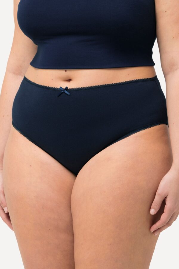 Grote Maten Midislips, Dames, wit, Maat: 42/44, Katoen, Ulla Popken