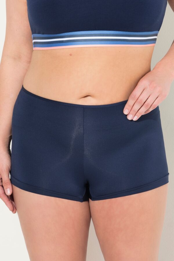 Grote Maten Wellness-hipster, Dames, blauw, Maat: 58/60, Katoen/Synthetische vezels/Elastaan, Ulla Popken