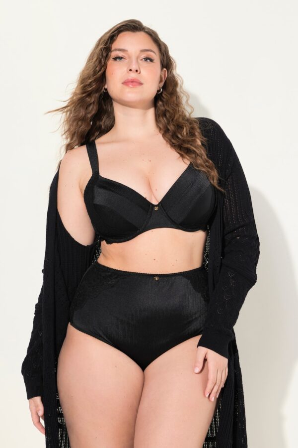 Grote Maten Beugelbeha, Dames, zwart, Maat: 115F, Polyester/Synthetische vezels/Elastaan, Ulla Popken
