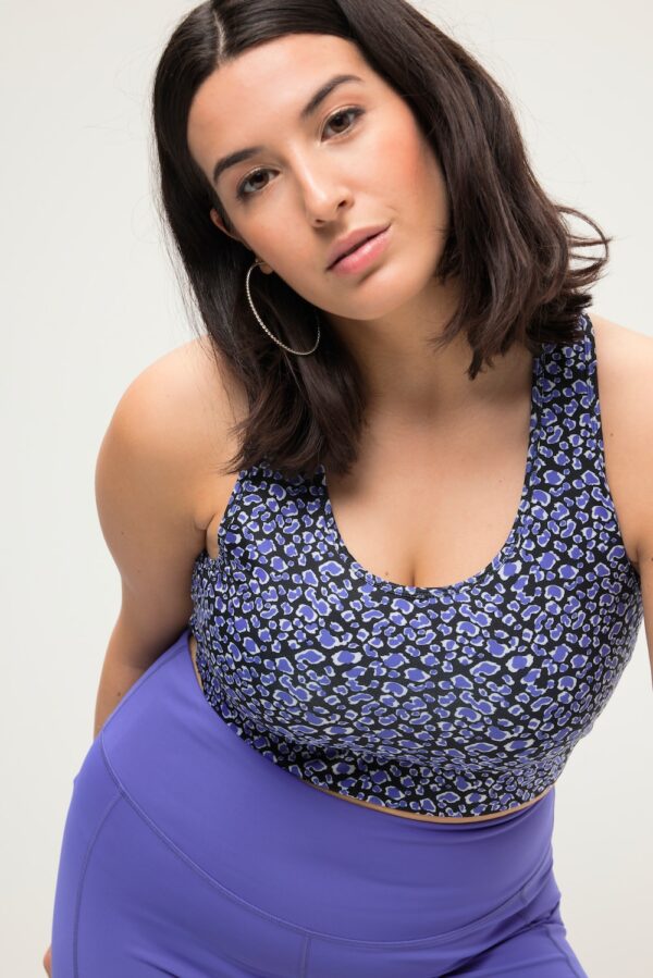 Grote Maten Sportbeha, Dames, zwart, Maat: 46/48, Polyester/Elastaan, Studio Untold