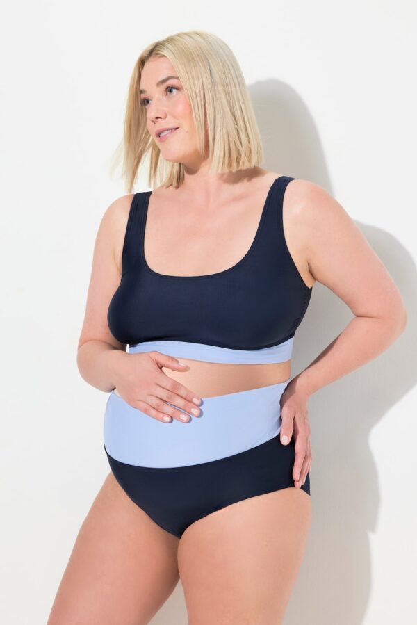 Grote Maten Bustier, Dames, blauw, Maat: 58, Synthetische vezels/Elastaan, Ulla Popken