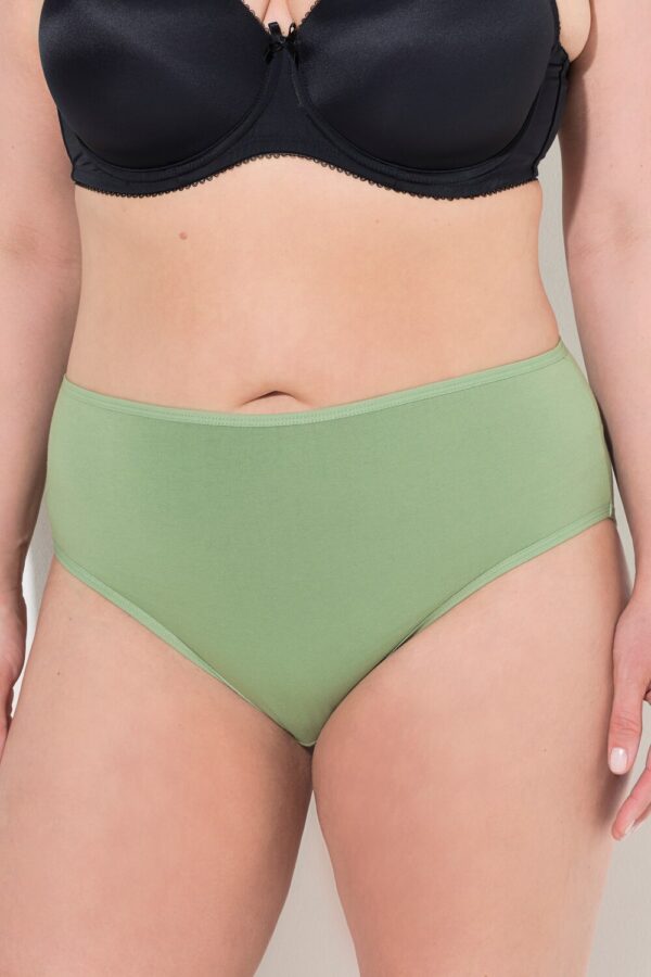 Grote Maten Midi-slips, Dames, wit, Maat: 58/60, Katoen, Ulla Popken