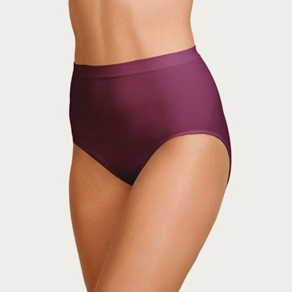 Zwangerschapsshort Positieshort Naadloos Paars met shapewear effect